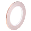 Copper Foil Adhesive Tape Shielding 3mm x 30M Conductive for Electric Guitar Single Conductive