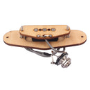 Alnico V 3 Poles Humbucker Pickup Set Output Socket for 3-String Cigar Box Guitar Replacement Parts