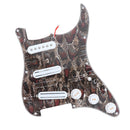 Tone Volume Control Prewired Pickguard Plate Humbucker Pickups Alnico V for ST Guitar Instrument Accs