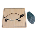 Montessori Zoology Material - 5 Animal Skeleton Puzzles Toy Gift for Kids