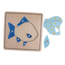 Montessori Zoology Material - 5 Animal Skeleton Puzzles Toy Gift for Kids