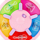 Pink Plastic Muiscal Toys Do Re Me Fa So for Baby Kids Toddles Early Music Learning Gift