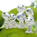 Set of 5 Mini Luminous Tree Elves Doll for Children Cartoon Character Toys Gift Gardening Ornament