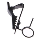 Durable Metal Small Microphone Hands Free Collar Tie Clip with Ring 10mm for Stage Show Mic Accessory