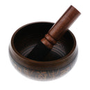 Hand Hammered Chakra Singing Bowl Set Tibetan Buddhist Meditation Yoga Decor
