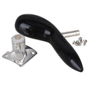 Silver Plating Base Bassoon Hand Holder Saddle Rest with 4 Screw Set Kit Instrument Parts