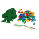 Children Early Educational Toys Wooden Fruit Trees Stringing Beads Play Toy