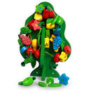 Children Early Educational Toys Wooden Fruit Trees Stringing Beads Play Toy