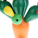 Wooden Multi-colored Cactus Toys Assembling Demolition Toys for Kids Baby Gift