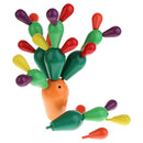 Wooden Multi-colored Cactus Toys Assembling Demolition Toys for Kids Baby Gift