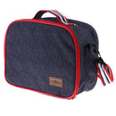 Woven Cool Bag Lunch Box School Office Picnic Insulated Thermal Cooler Totes 26x12x20cm
