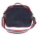 Woven Cool Bag Lunch Box School Office Picnic Insulated Thermal Cooler Totes 26x12x20cm