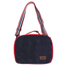 Woven Cool Bag Lunch Box School Office Picnic Insulated Thermal Cooler Totes 26x12x20cm