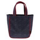 Woven Cool Bag Lunch Box School Office Picnic Insulated Thermal Cooler Totes 20x14x23cm