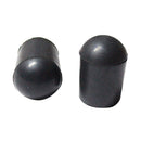 2pcs Black Upright Double Bass Endpin Rubber Tip Musical Instrument Accessory
