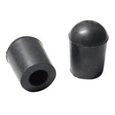 2pcs Black Upright Double Bass Endpin Rubber Tip Musical Instrument Accessory