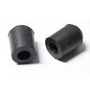 2pcs Black Upright Double Bass Endpin Rubber Tip Musical Instrument Accessory