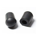 2pcs Black Upright Double Bass Endpin Rubber Tip Musical Instrument Accessory