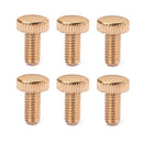 60 Pieces Iron Electric Guitar Tremolo Bridge Screws Locking Nut Screws Gold