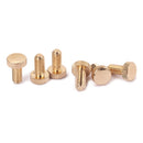 60 Pieces Iron Electric Guitar Tremolo Bridge Screws Locking Nut Screws Gold