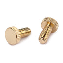 60 Pieces Iron Electric Guitar Tremolo Bridge Screws Locking Nut Screws Gold