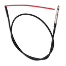 Ceramic Piezo Pickup Under Saddle Passive Film Pickup with Plug for Acoustic Guitar Parts