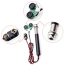 Set of Preamp Piezo Pickup Kit with Volume & Tone Control Acoustic Guitar Parts Accessories DIY