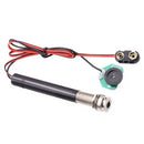 Set of Endpin Jack Style Preamp Piezo Pickup with Volume Knob for Ukulele Uke