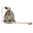 Portable Feng Shui Fortune Wind Chime Two Fishes Hanging Bell for House Car Door Pendant Decoration