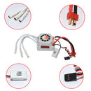 High quality Waterproof 60A Brushless ESC for 1/10 RC Car Truck Boat Crawler White