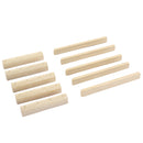 Cigar Box Guitar Slotted Saddle Nut 5 Sets for Guitar Ukulele Uke Replacement Parts