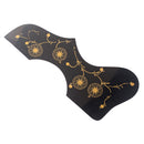 Acoustic Guitar Parts 1Pc PVC Adhensive Guitar Pickguard Anti-Scratch Plate Black