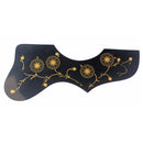 Acoustic Guitar Parts 1Pc PVC Adhensive Guitar Pickguard Anti-Scratch Plate Black