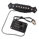 Folk Guitar Sound Hole Pickup with Pull Switch for 3-String Cigar Box Guitar
