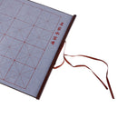 Magic Cloth Water-writing Fabric for Practicing Chinese Calligraphy w/ Frame Repeat Practice Water Writing Cloth Gifts Yellow