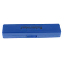 24 Holes Tremolo C Key Mouth Organ Harmonica with Box Cloth Wind Musical Instrument Blue