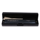 24 Holes C Key Harmonica Mouth Organ Woodwind Musical Instrument for Music Lovers Toy Black