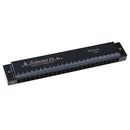 24 Holes C Key Harmonica Mouth Organ Woodwind Musical Instrument for Music Lovers Toy Black