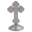 Alloy Crucifix Jesus Christ Cross Statue Figurine Perfect Collecting for Car Home Chapel Decor