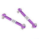 6 Pieces 122017 Upgrade Parts Purple Metal Linkage Tension Rod Connector for 1:10 HSP Redcat RC Car