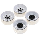 4pcs 1.9'' RC Crawler 1/10 Wheel Rim Hub for Axial SCX10 CC01 D90 RC4WD RCRUN White