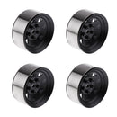 Black RC Cars Climb Crawler Wheel 1.9 Inch Tire Hub for 1:10 RC4WD D90 SCX10