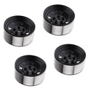 Black RC Cars Climb Crawler Wheel 1.9 Inch Tire Hub for 1:10 RC4WD D90 SCX10