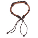 1PC Mens Wrap Leather Charm Infinity Bracelet Women Multilayer Chain Jewelry