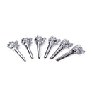 6pcs Bridge Peg Nails for Folk Bass Acoustic Guitar Accessory Unique Design