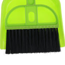 Mini Cleaning Brush & Dustpan Set Car Keyboard Corner Home Broom Tool Green