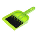 Mini Cleaning Brush & Dustpan Set Car Keyboard Corner Home Broom Tool Green