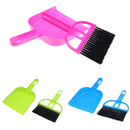 Mini Cleaning Brush & Dustpan Set Car Keyboard Corner Home Broom Tool Green