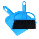 Mini Desktop Sweep Cleaning Brush Small Broom Dustpan Set Cleaning Tools Blue