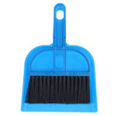 Mini Desktop Sweep Cleaning Brush Small Broom Dustpan Set Cleaning Tools Blue